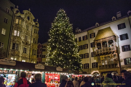 Christmas market in Innsbruck Altstadt